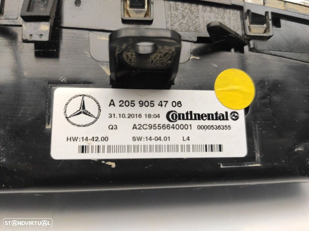 Botão / interruptor do AC MERCEDES-BENZ GLC (X253) - 2