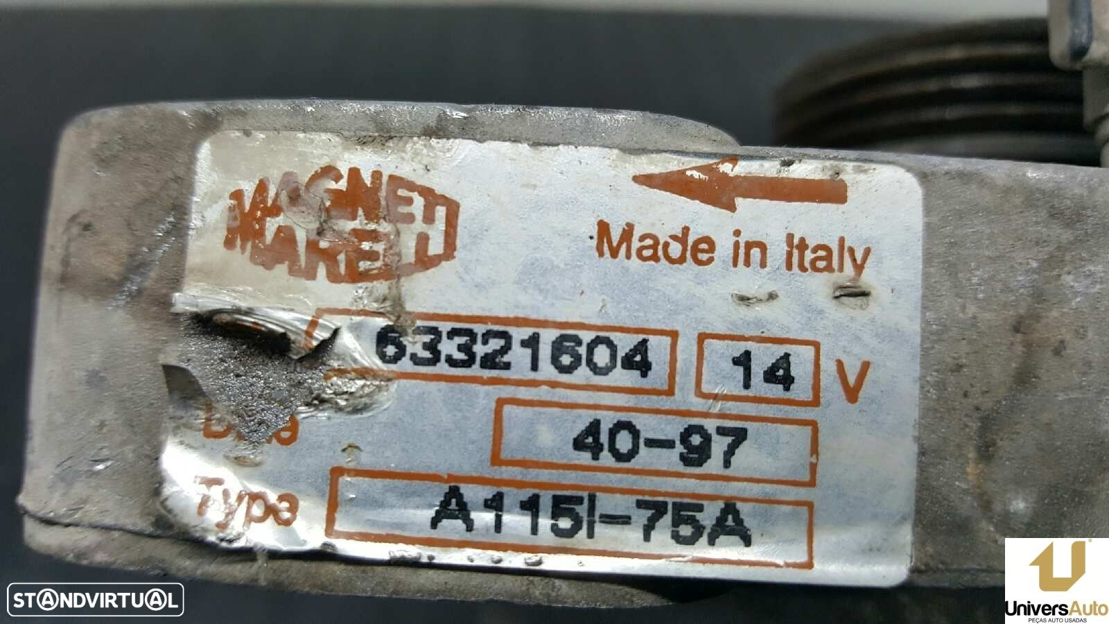 ALTERNADOR FIAT PUNTO BERL. (176) 1.2 CAT - 2