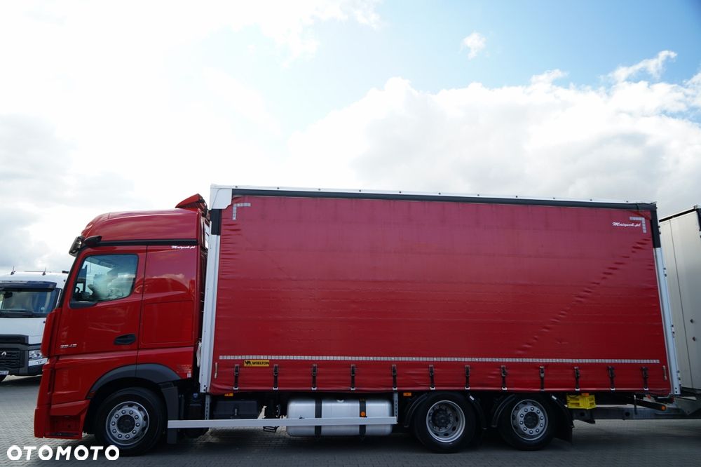 Mercedes-Benz ACTROS 2545 / ZESTAW TANDEM 120 M3 / PRZEJAZDOWY / 6x2 / OŚ PODNOSZONA / BIG SPACE / WIELTON / 2021 - 9