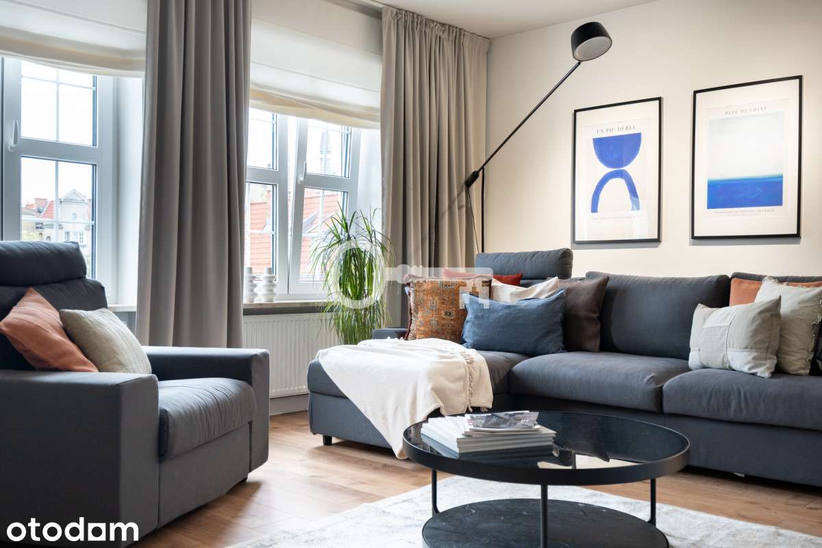 Dwustronny apartament w sercu Gdańska