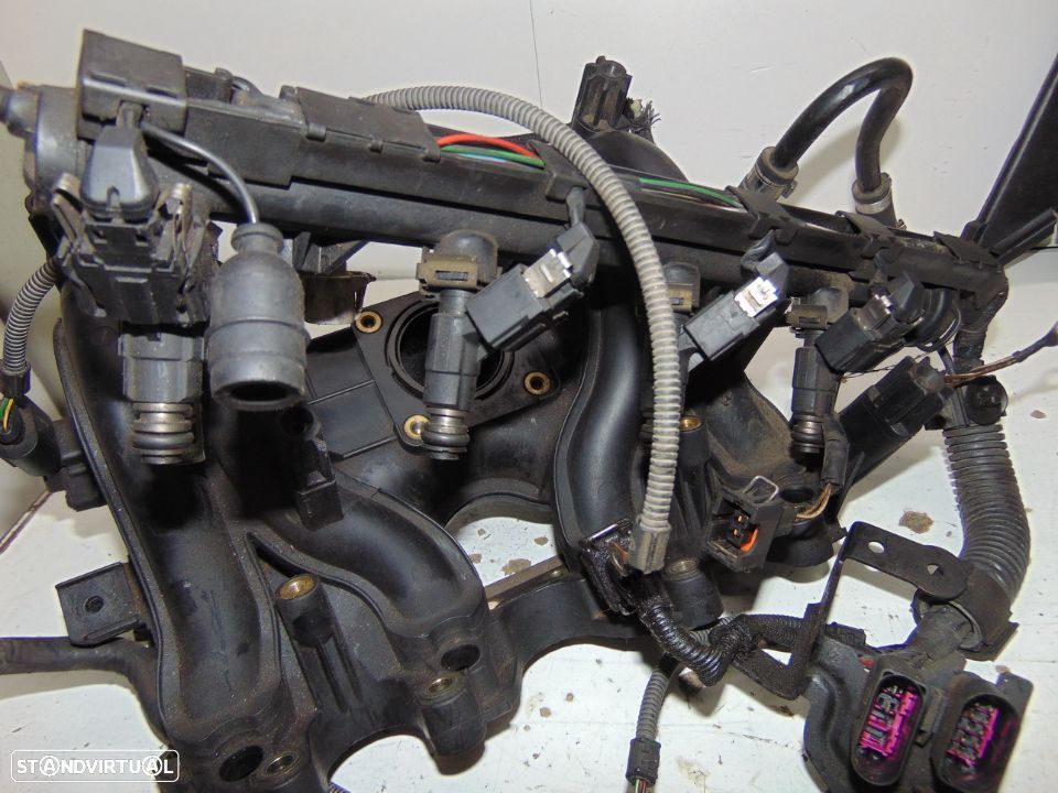 Vw polo 1.0 999 colector de admissão e de escape - 3