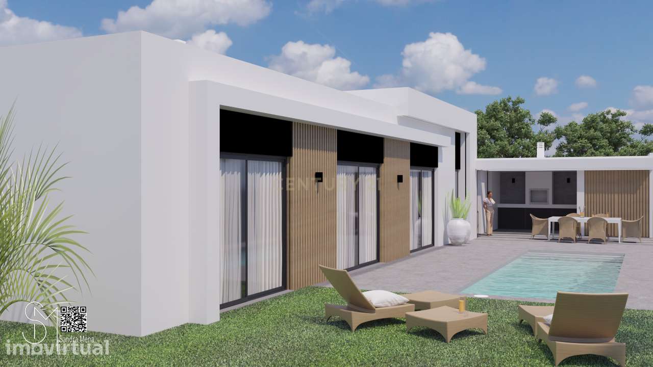 Moradia T4 de Luxo Térrea com Piscina em Azeitão - Grande imagem: 2/19
