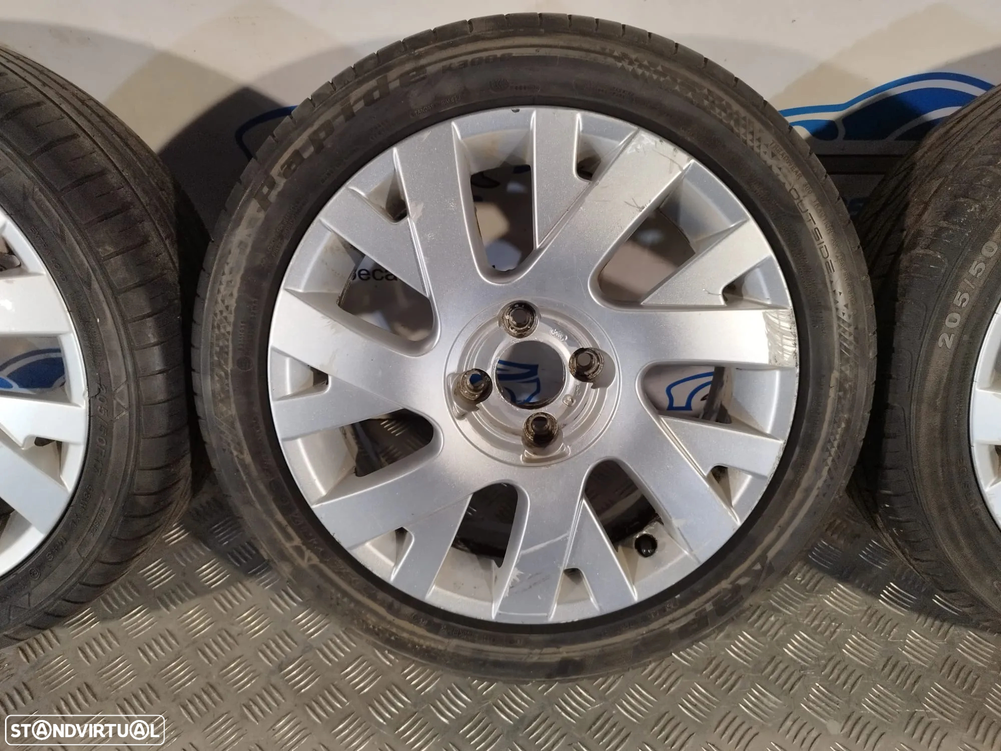 Conjunto Jantes 17 Originais Resolfen Citroen 6.5J ET28 4X108 9682258880 - 10