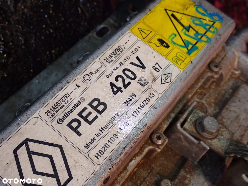 KANGOO II III Z.E MODUŁ STEROWNIK SILNIKA INWERTER 291A56787R H8201081478 - 8