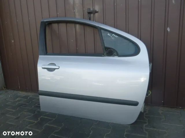 DRZWI PRAWY PRZÓD PRAWE PRZEDNIE KOMPLETNE PEUGEOT 307 01-05 KOLOR EZAC - 6