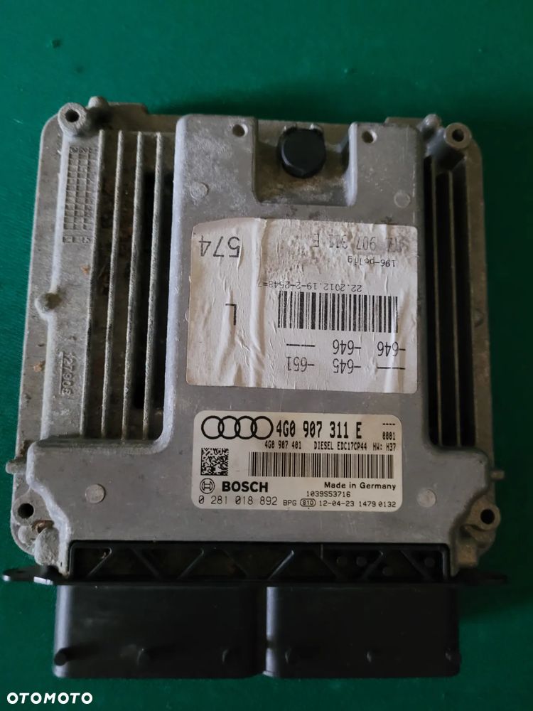STEROWNIK SILNIKA  3.0 TDI 4G0907311E