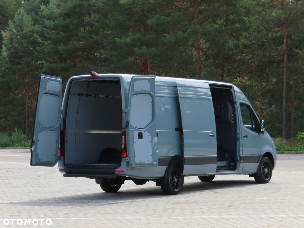 Mercedes-Benz Sprinter 319 CDI 190 KM 9G-Tronic Automat Furgon Blaszak Ekstra Długi LONG MAXI + 4800 mm Wysoki Dach WZMACNIANY Rozstaw Osi 4325 mm FULL Opcja Wyposażenia Stan Auta Nowy Jak Z Salonu OKAZJA DOSTEPNY I GOTOWY - 16