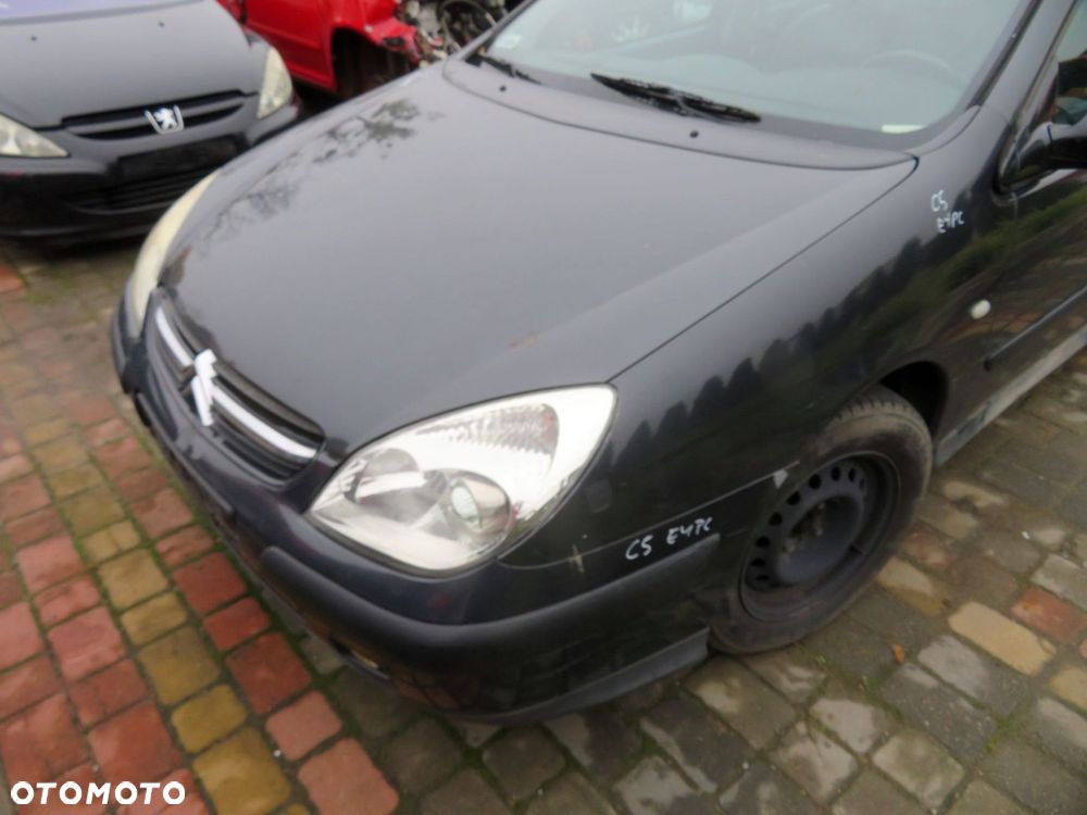 MASKA ZDERZAK BŁOTNIKI LAMPY C5 I EYPC  CITROEN 2001-2004 SZARY PRZÓD KOMPLETNY - 4