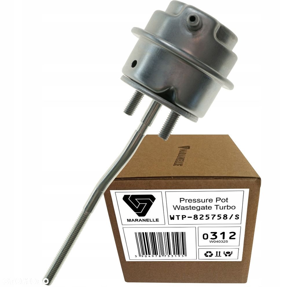 Gruszka bańka zawór turbiny 825758 RENAULT Master III / OPEL Movano B / NISSAN NV400  - 2.3 - 6