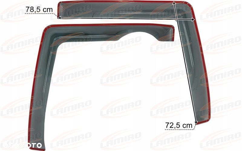 IVECO S-WAY OWIEWKI SZYB BOCZNYCH - 2