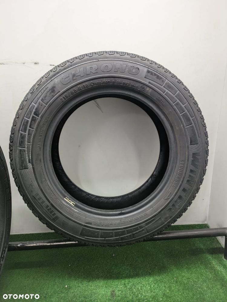 Opony zimowe 215/65/16C Pirelli Chrono - 8