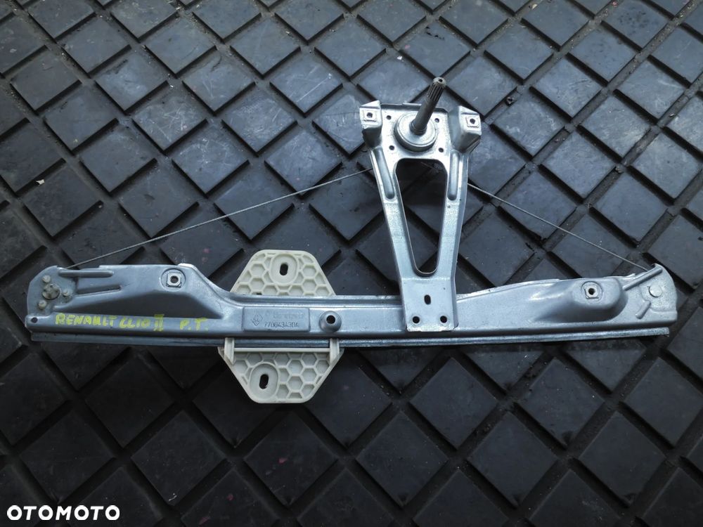 PODNOŚNIK SZYBY PRAWY TYŁ CLIO II 7700434304 POSIADAM 3 SZT - 3