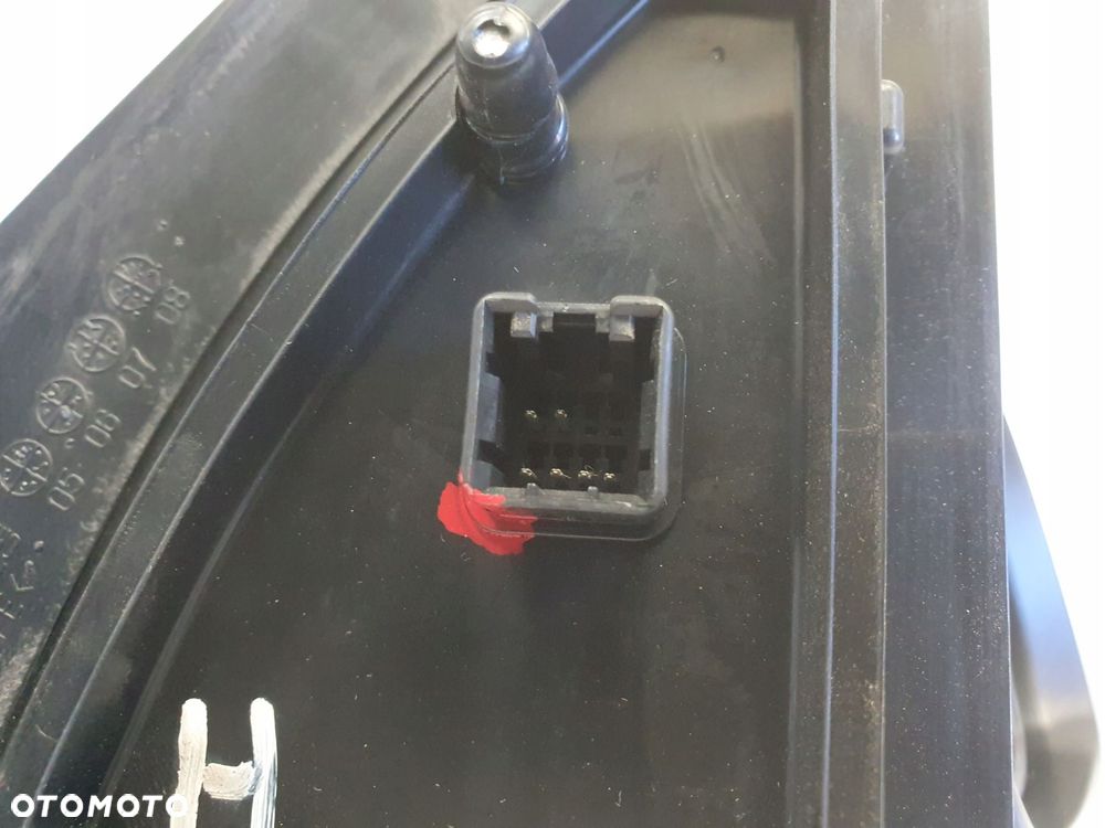 LUSTERKO Kia Picanto II 11-17r PRAWE PASAŻERA europa 6 pin pinów - 7