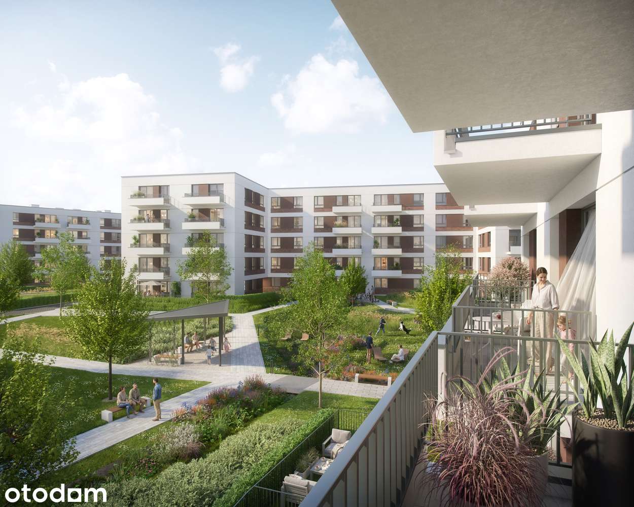2-pokojowe mieszkanie 33m2 + balkon