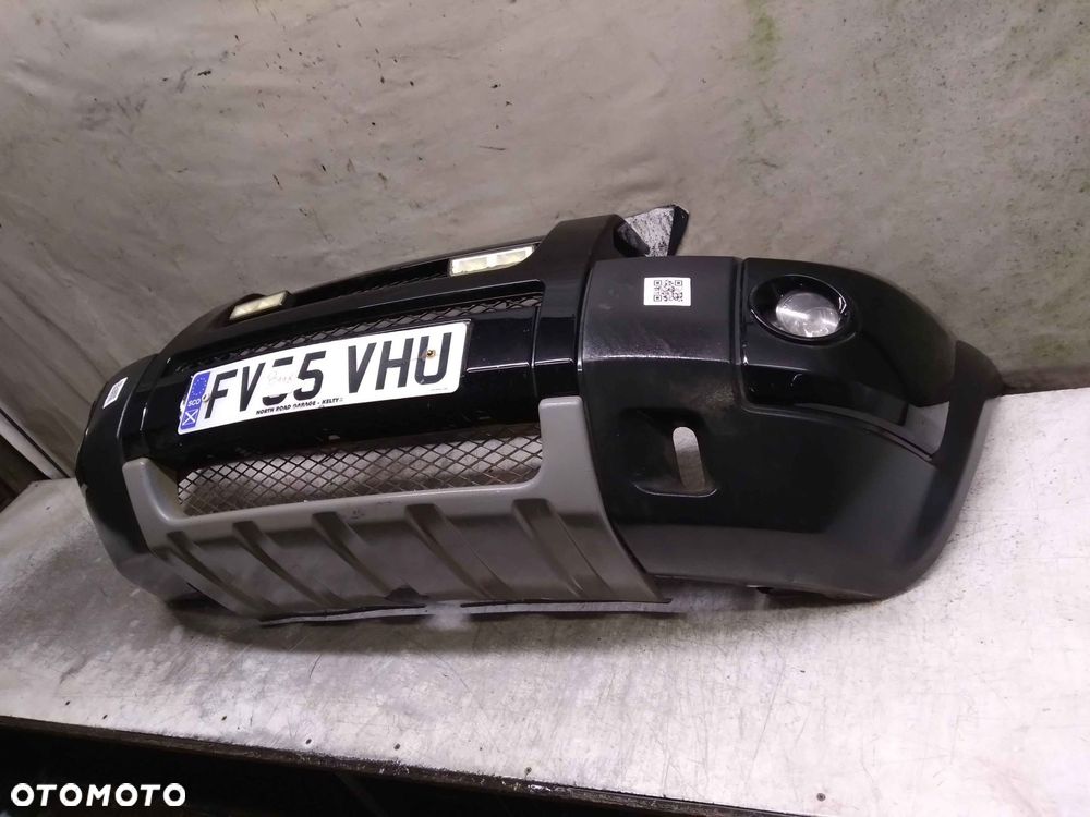 ^ ZDERZAK PRZÓD PRZEDNI DO LAND ROVER FREELANDER 1 I LIFT FL 697 CZARNY HALOGENY - 4