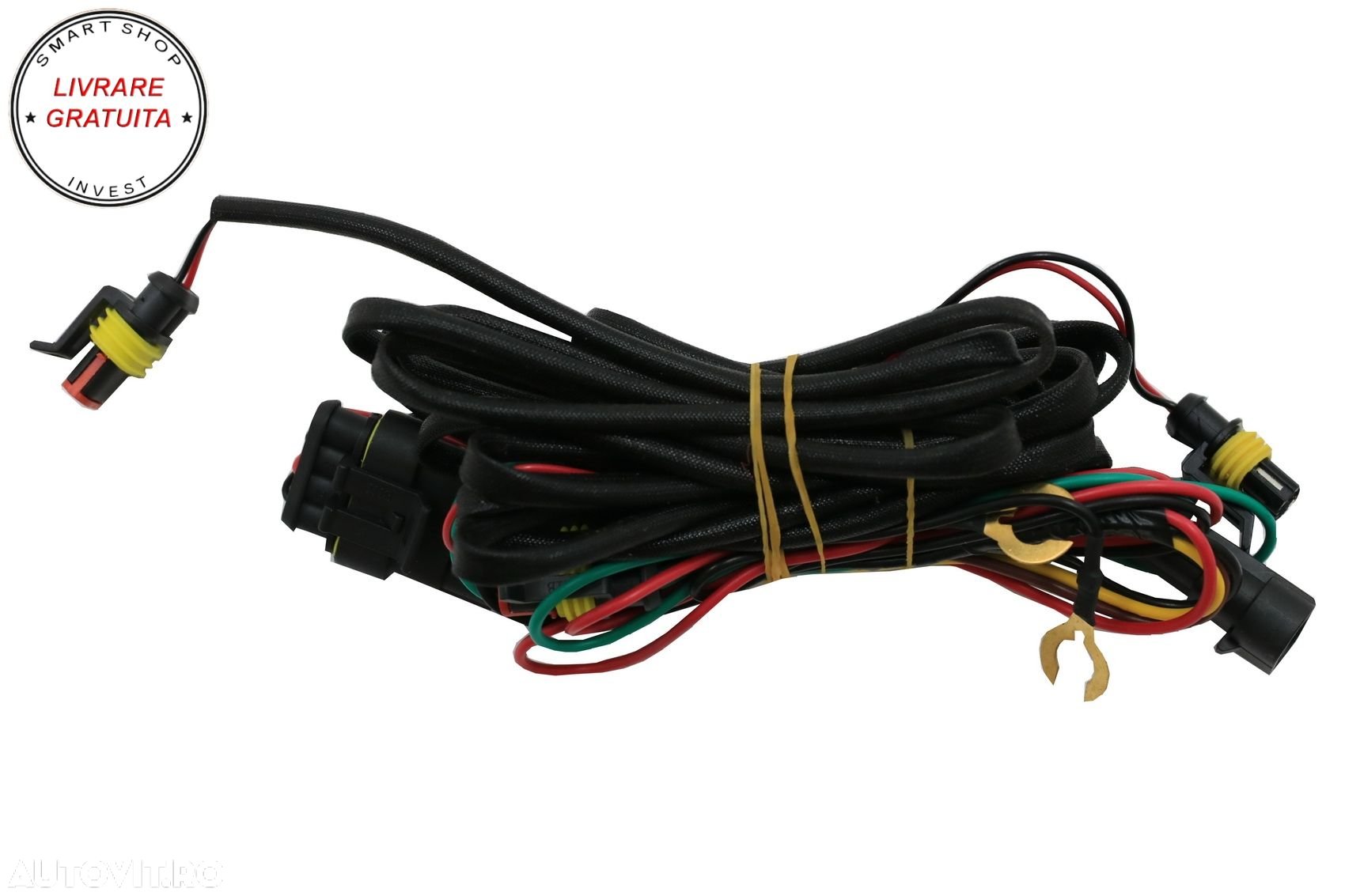 Carcasa faruri Alb cu Lumini de zi dedicate LED DRL Mercedes G-class W463 (1989-20- livrare gratuita - 17