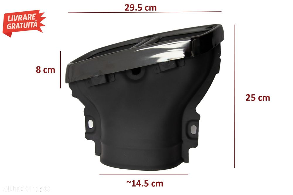 Ornamente tobe Mercedes E-Class W213 (2016-up) E63 S Design GLC SUV X253 GLC Coupe- livrare gratuita - 5