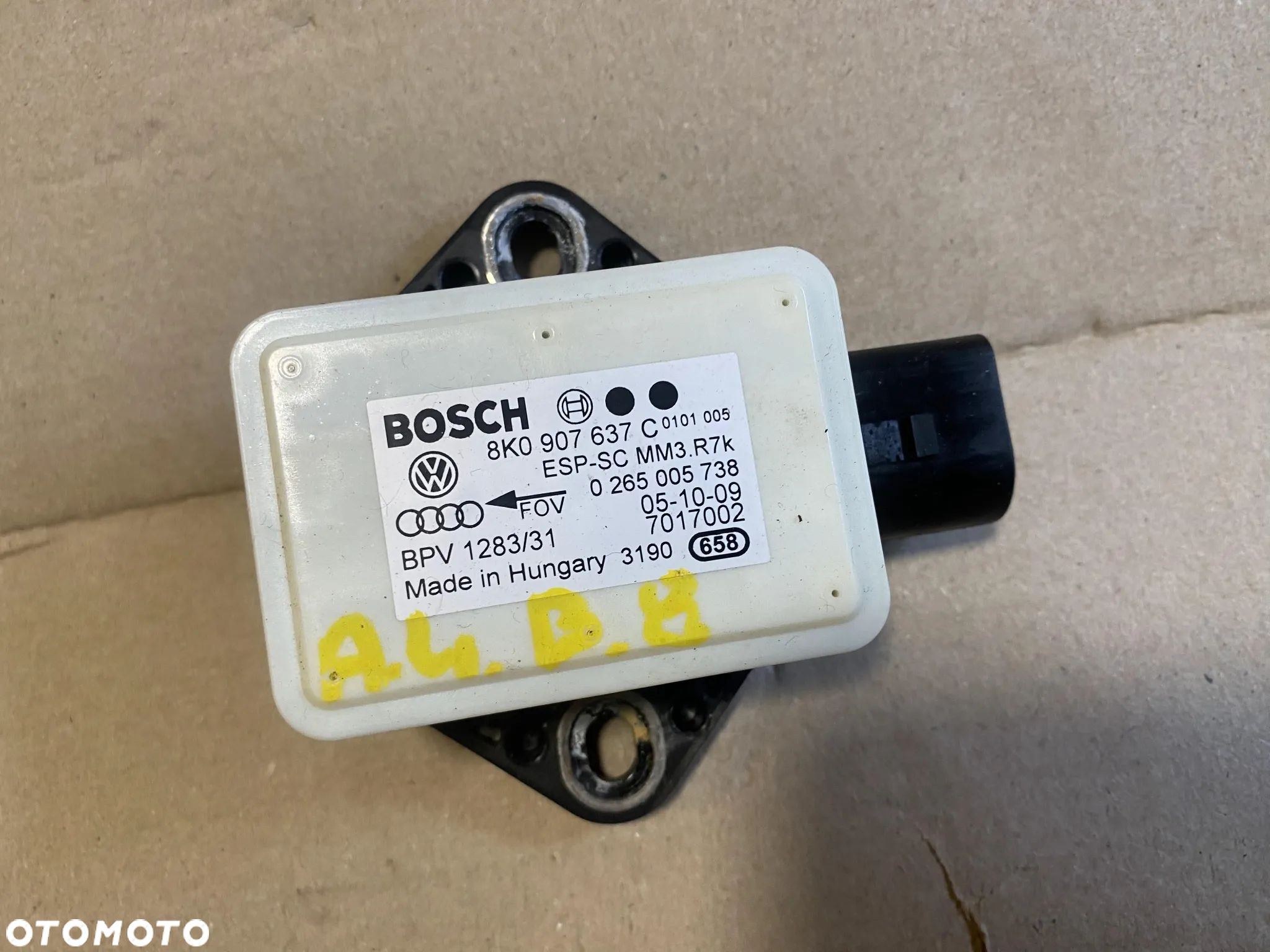 Czujnik esp AUDI A4B8  8K0907637C - 1