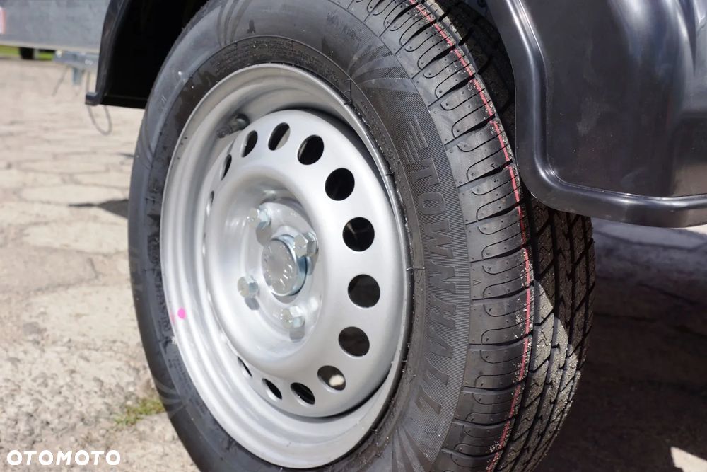 Zaslaw 1 oś, przyczepa towarowa MOCNA I SOLDNA DMC 750 KG - 25
