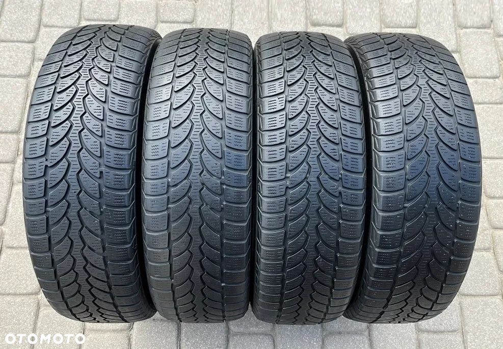 CZTERY ZIMOWE OPONY BRIDGESTONE 185/65 R15 88T  5 MM BIEŻNIKA ZIMA - 1