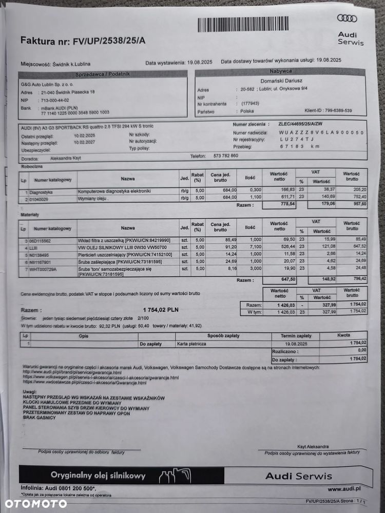 Audi RS3 Sportback 2.5 TFSI GPF Quattro S tronic - 25