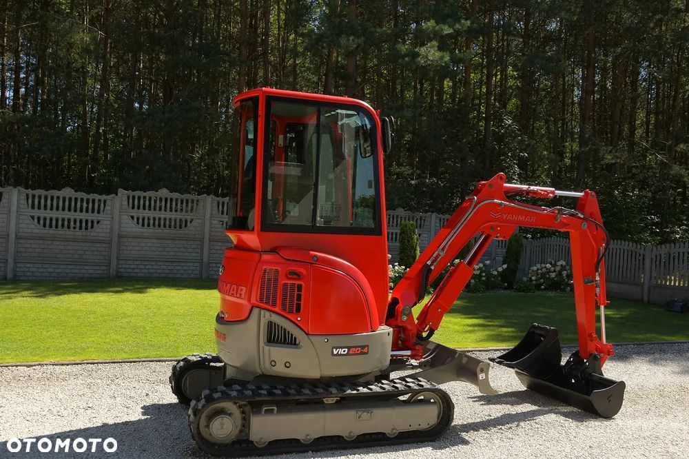 Yanmar Minikoparka YANMAR VIO 20-4 * 2016 rok * SUPER STAN! * GOTOWA DO PRACY! - 11