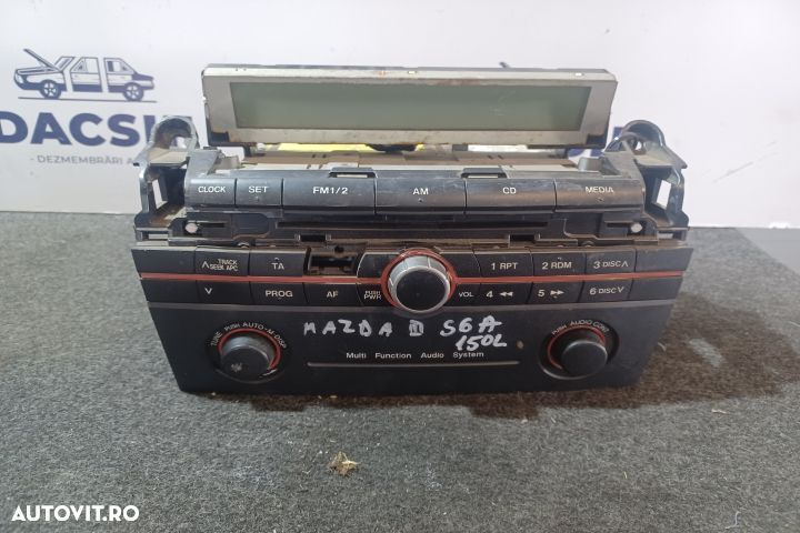 Radio cd 14794018 Mazda 3 BK [facelift] [2006 - 2009] Hatchback 5-usi - 1