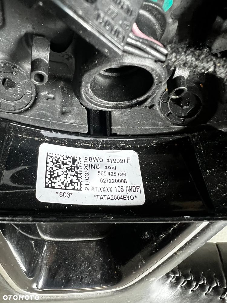 KIEROWNICA AUDI A4 B9 ŁOPATKI , SKÓRA , MULTI , KOMPLETNA , ŁADNA 8W0419091F - 5