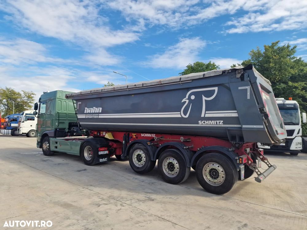 Schmitz Cargobull SKI BASCULABILA de 28mc, PRELATA RABATABILA electric, jante ALUMINIU, AXA LIFTABILA, picioare sprijin, HARDOX, Posibilitate leasing 4 ani, anvelope 385/65R22,5 70% -OK, STARE FOARTE BUNA-PROMOTIE 22.900 EUR+Tva - 25