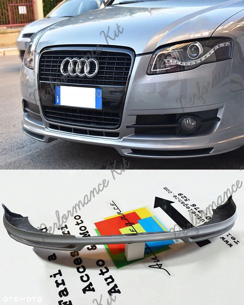AUDI A4 B7 PRZEDNIA DOKŁADKA ZDERZAKA PODKŁAD - 14