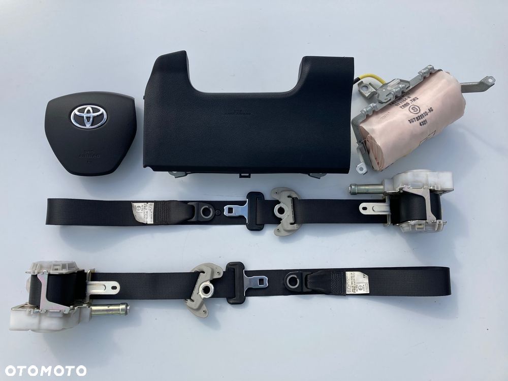 TOYOTA COROLLA E16 AURIS 2 II DESKA KONSOLA KOKPIT PULPITY PÓŁKA PODUSZKI AIRBAG PASY PAS KURTYNY !! - 9