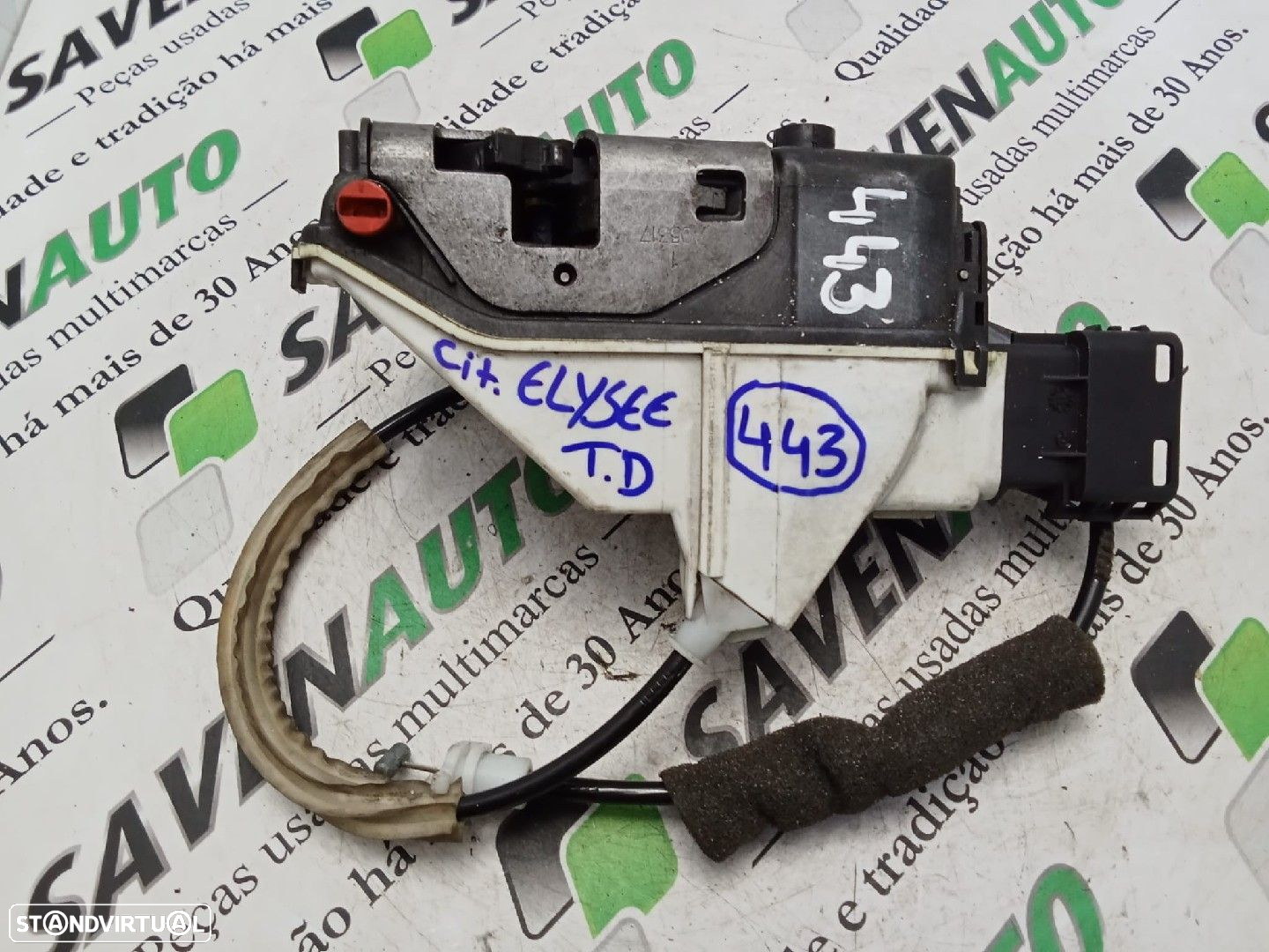 Fecho / Fechadura Porta Trás Dto Citroën C-Elysee (Dd_) - 3