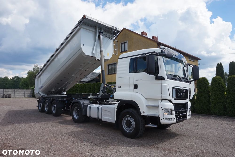 MAN TGS 18.510 4x4 HYDRODRIVE + SCHMITZ GOTHA STALOWA 28 m3. - 8