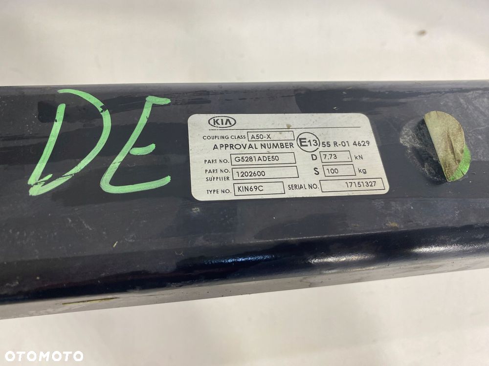 hak holowniczy belka kia niro i oe eu - 9