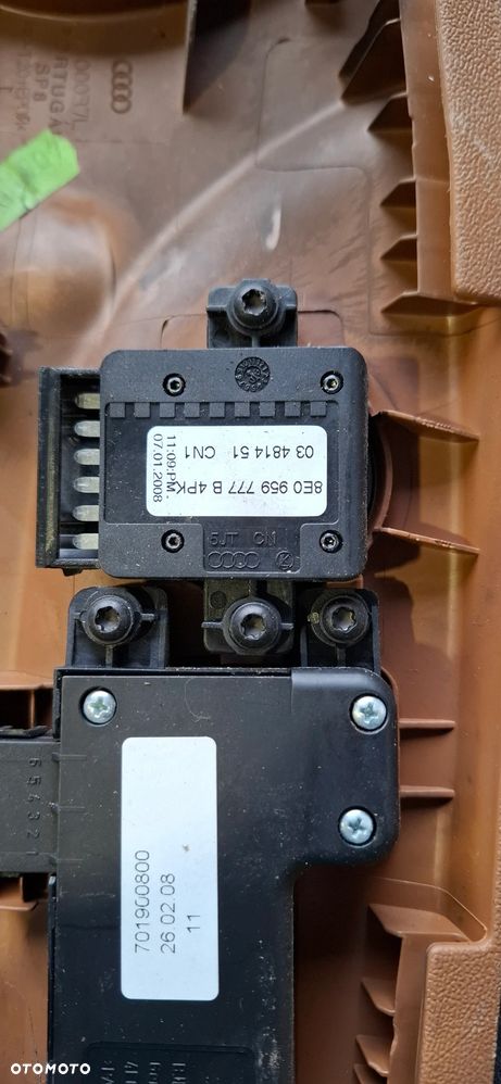 Sterowanie Fotelem Kierowcy  Audi A6 C6 - 4