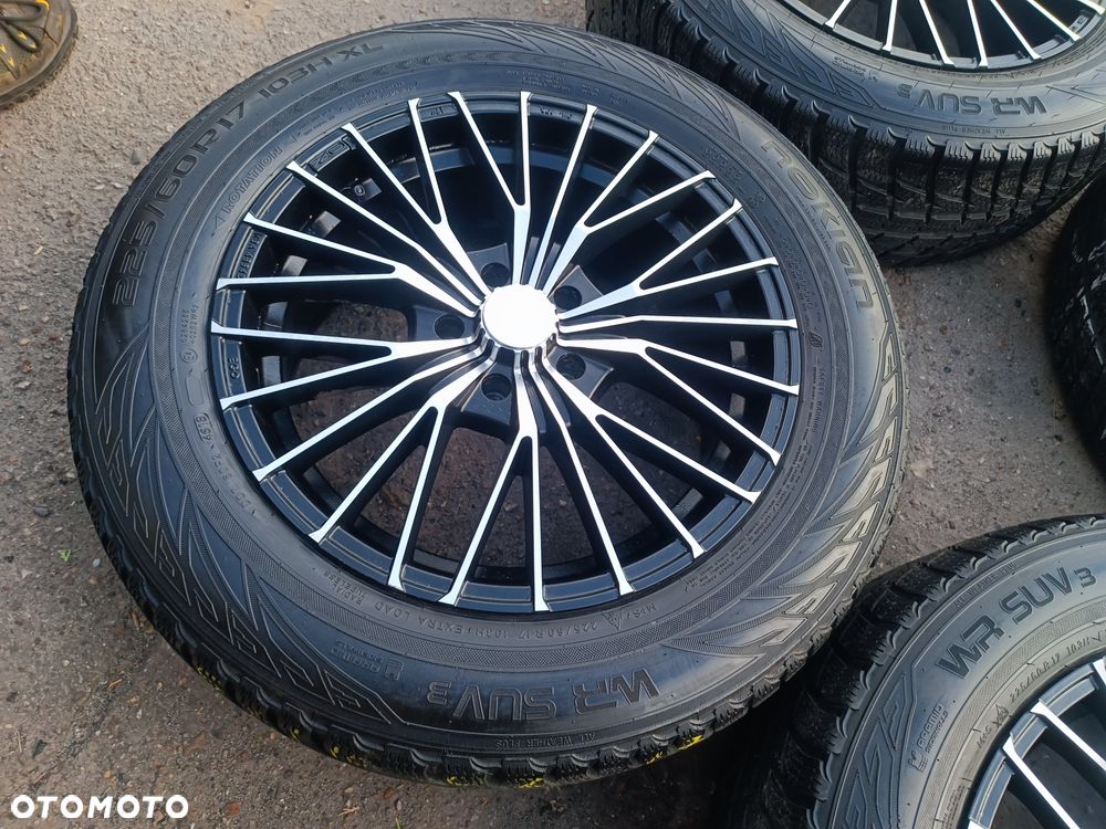5x110 Alufelgi Felgi Aluminiowe 17 Koła Zimowe Zima OZ OPEL SIGNUM VECTRA B C ZAFIRA A B ASTRA H MERIVA A B CORSA D E ADAM 1,4T SAAB 93 95 FIAT 500X Croma JEEP RENEGADE Commander Compass ALFA Romeo 159 Spider Brera Tonale Giulietta Legnica ALU-RAD 225/60 6mm - 3
