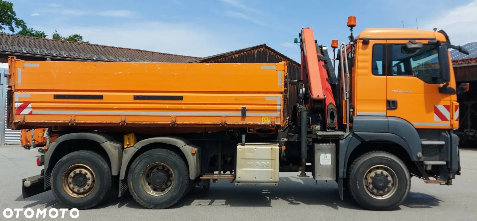 MAN TGS 28.400 6x4-4 EURO6 WYWROTKA Z HDS PALFINGER PK9002 - 3