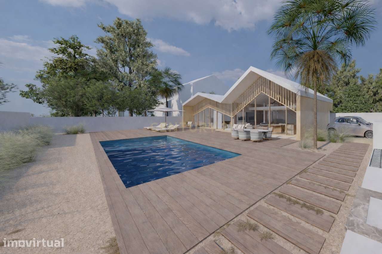 Lote de 572m2 para Moradia T3 com projecto aprovado - Grande imagem: 3/27