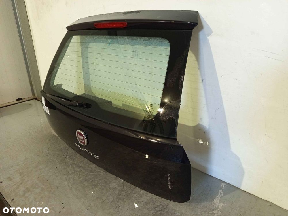 + KLAPA TYŁ TYLNA BAGAŻNIKA DO FIAT GRANDE PUNTO EVO 750/A CZARNY - 2