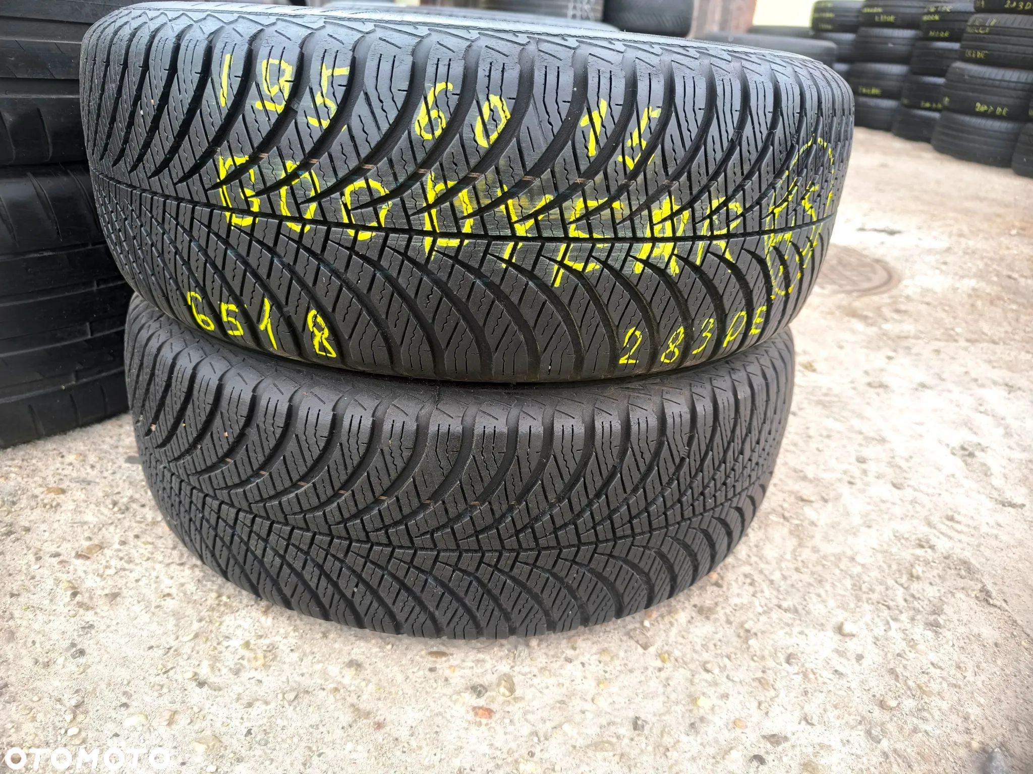 195/60R15 88H Opony Całoroczne Wielosezonowe GOODYEAR VECTOR 4SEASONS GEN-2 6,5mm Legnica ALU-RAD 195/60 - 1