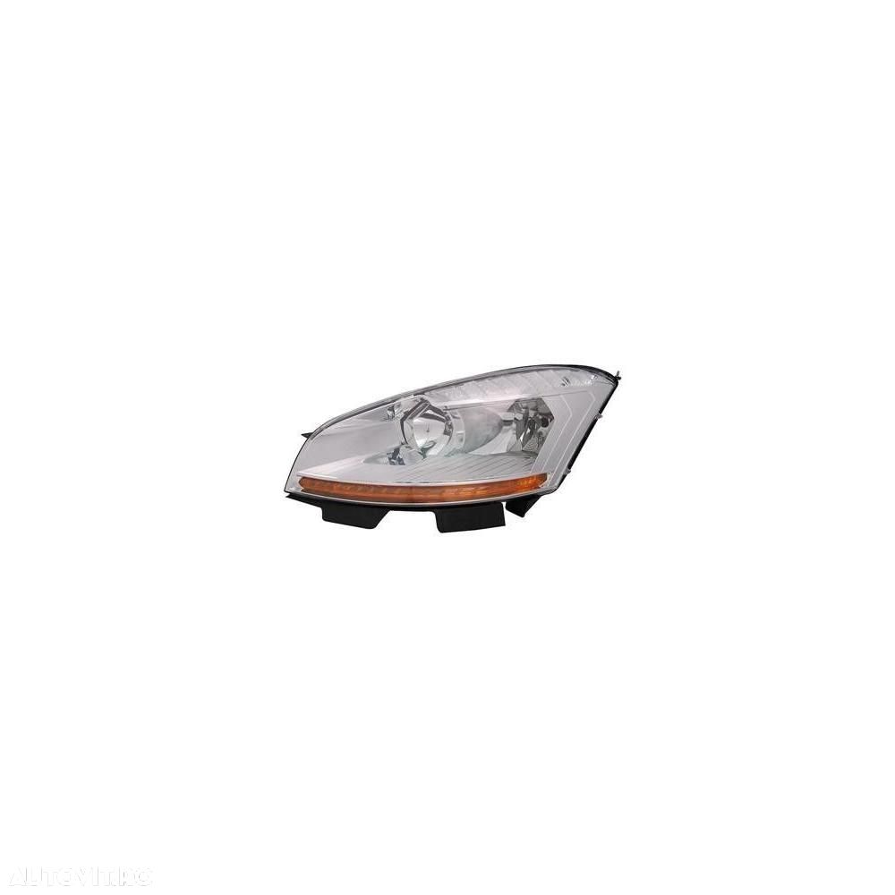 Far Citroen C4 PICASSO (UA/UD) 10.2006-06.2013 TYC stanga/dreapta, Bec H1 + H7, reglaj electric