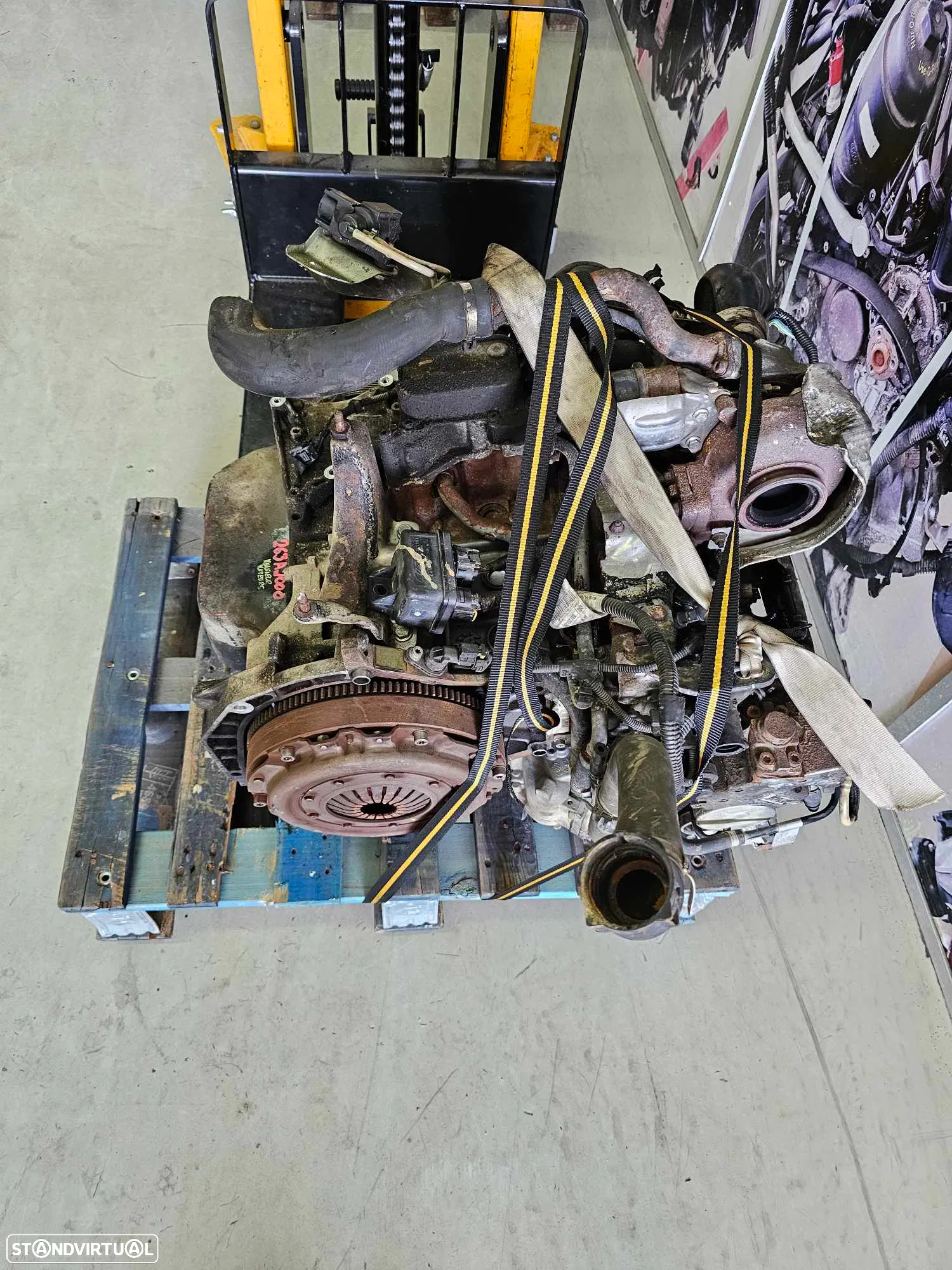 Motor Fiat Doblo 1.3 Multijet 2014 ref 263A2000 - 2