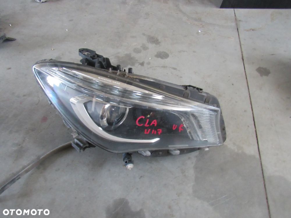 mercedes cla w117 xenon lewa prawa lampa przednia uk - 2