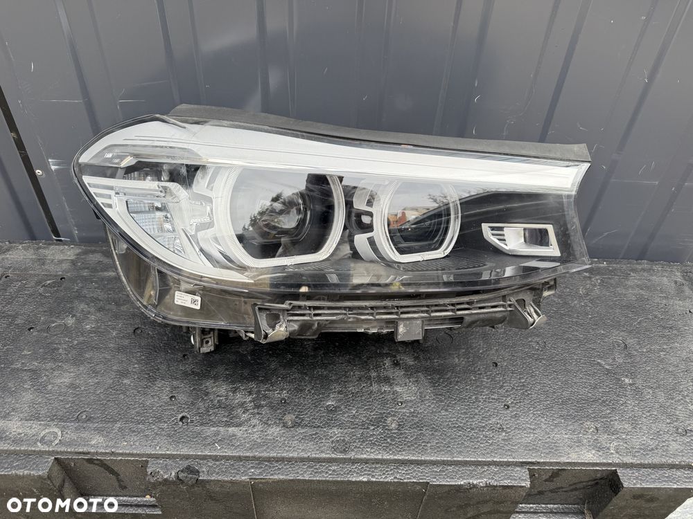 LAMPA PRAWA BMW G32 SERIA 6 FULL LED SKRĘTNY ORYGINAŁ CAŁA - 1