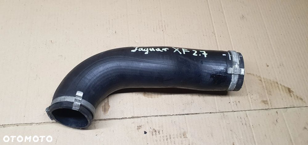 Przewód wąż rura intercoolera Jaguar XF X250 2.7 TDV6 6W93-6F073-AB - 2