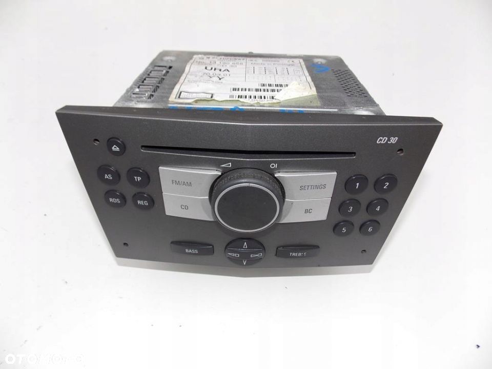 RADIO CD 30 CD30 ZAFIRA B ASTRA III CORSA 13190856 - 1