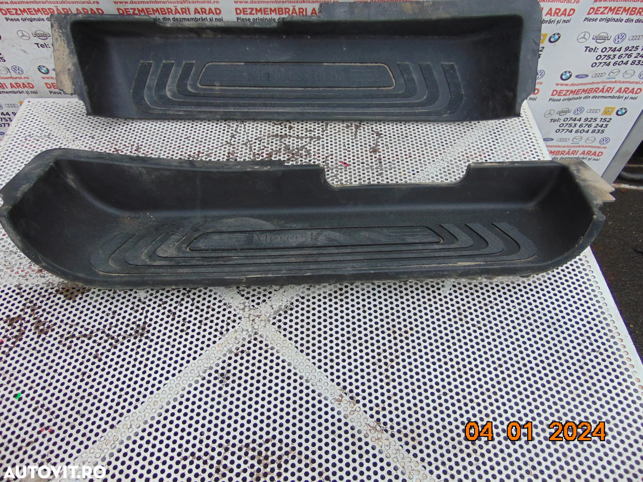 Ornament prag Mercedes Vito w447 viano v class prag interior stanga dreapta - 3
