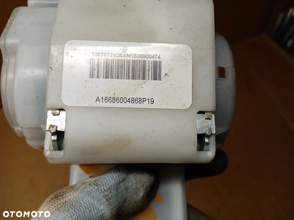 Pas bezpieczeństwa tył tylny Mercedes GL X166 W166 A1668600486 - 5