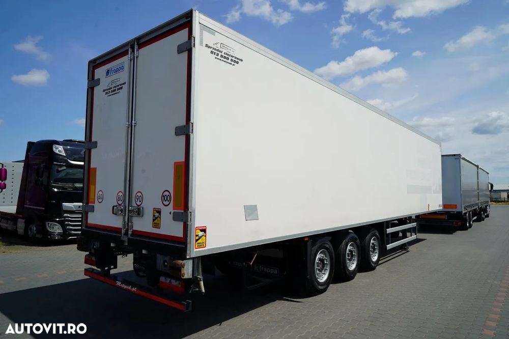 LeciTrailer CAMION FRIGORIFER / TRANSPORT VECTOR 1350 / AXĂ RIDICATĂ / AXE SAF - 6