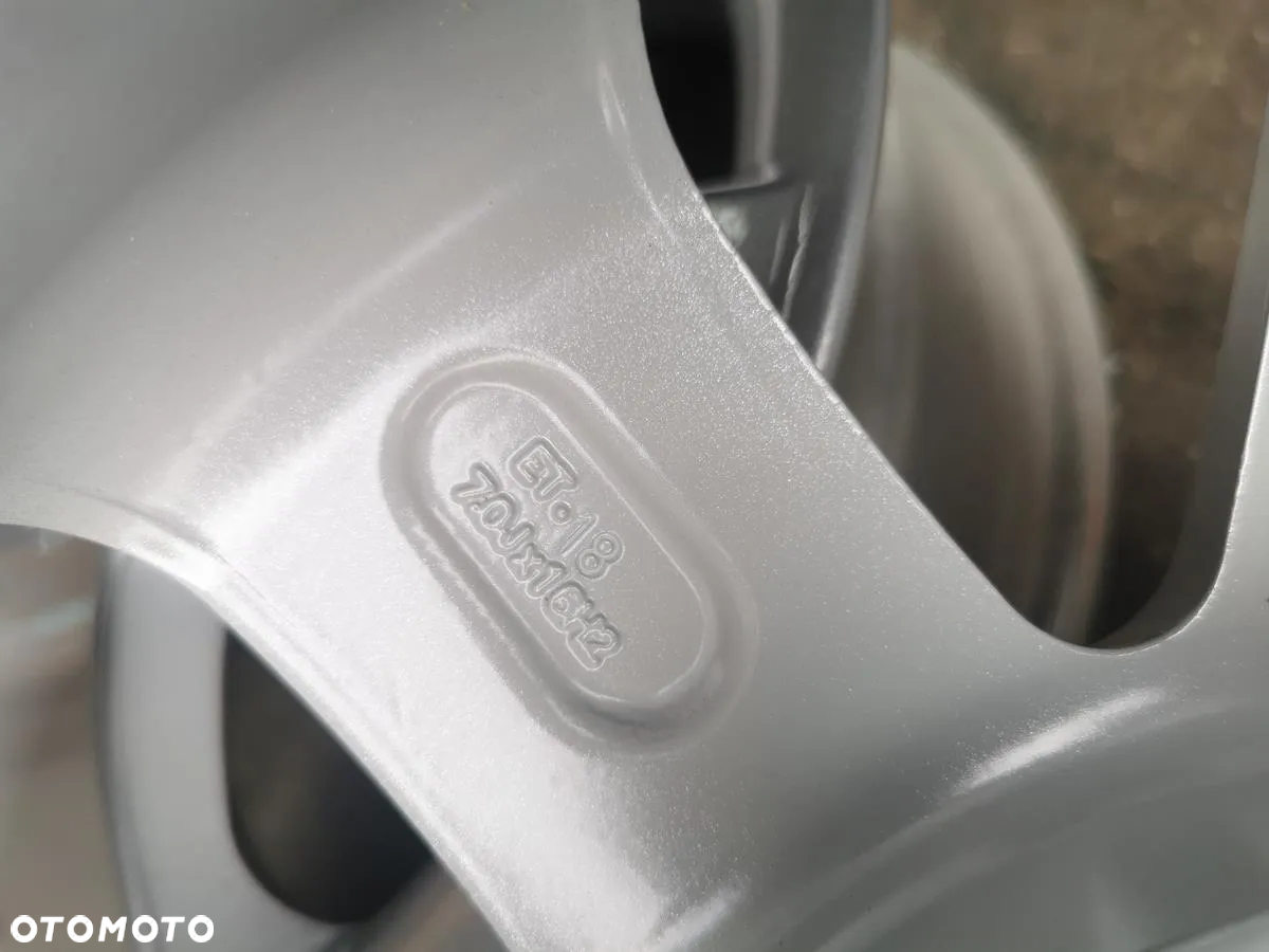 ALU FELGI 5X112 R16 ET18 7J ALUETT SEAT SKODA VW AUDI JAK NOWE - 6